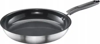 Tigan skuqjeje Fiskars Functional Form 1072312, 28 cm, çelik inox, gri