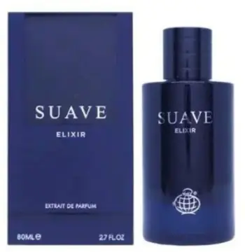 Parfum për meshkuj Fragrance World Suave Elixir, 80ml, EDP, i zi