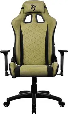Karrige gaming Arozzi Avanti Soft Fabric, shkumë cold cured, kornizë çeliku me shtrirje, jeshile moss