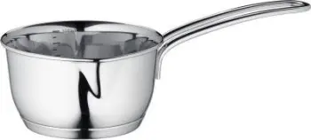 Tigan salcash Kuchenprofi, 0.5L, 13cm, çelik inox, argjendtë