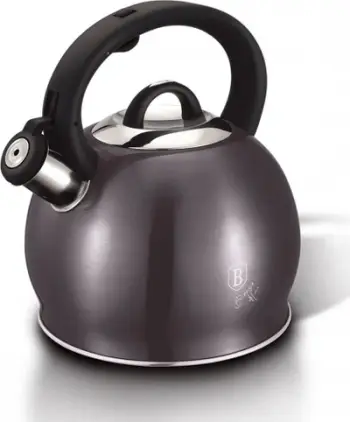 Çajnik BERLINGERHAUS Carbon Pro Line BH-6666, 3L, çelik inox, gri