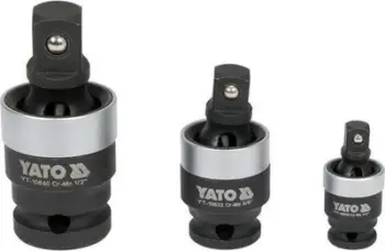 Set nyjesh goditëse Yato YT-10642, 1/4" 3/8" 1/2", CrMo