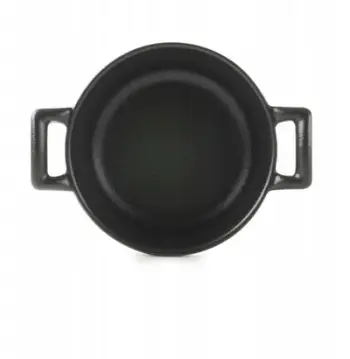 Tavë porcelani Revol Belle Cuisine, 0.2L, për furrë, e zezë