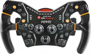 Timon sim racing Asetek SimSports Forte Formula, LED, materiale karboni, i zi