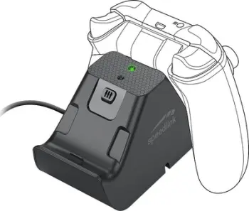 Stacion karikimi Speedlink JAZZ, për Xbox Series X S, 2 kontrollorë, i zi