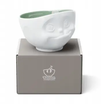 Filxhan porcelani FIFTYEIGHT 3D Bowl Tasty Pine Inside, dizajn 3D, i bardhë