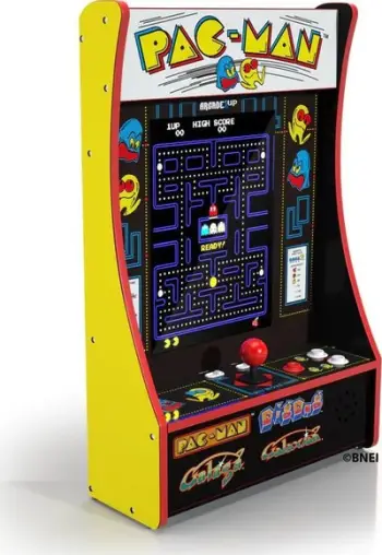 Kabinet lojërash Arcade1Up Pac-man Partycade, ekran 16.7", 5 lojëra, shumëngjyrësh