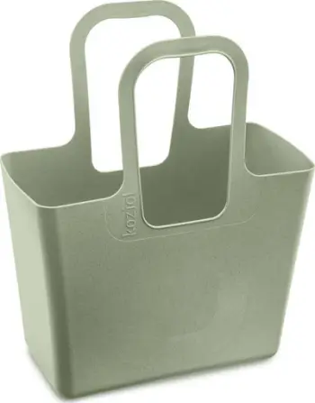 Shportë blerjesh Koziol Bag XL Organic, plastike, jeshile
