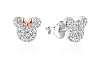 Vathë për femra Agato Minnie & Mickey AGT-ED022PW, të argjendtë