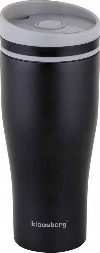 Gotë termike Klausberg KB-7617 Click Clack, 380ml, çelik inox, shumëngjyrëshe