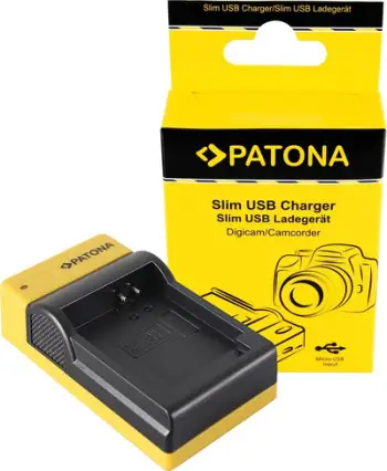 Karikues baterie PATONA Photo Canon NB-13L Slim, USB, i zi