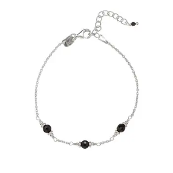 Byzylyk Alisia Silver AL4899, argjend, rruaza spineli i zi