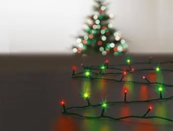 Drita dekorative të jashtme Feeric Lights, 100 LED, 8m, kuqe jeshile