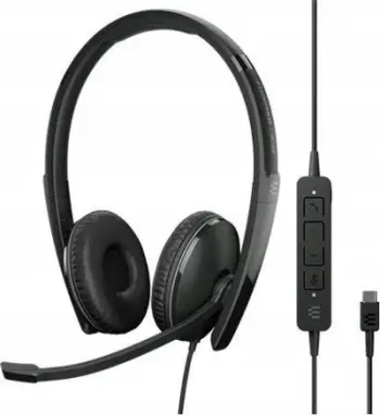Kufje EPOS Sennheiser Adapt 160 ANC USB C, me mikrofon, anulim aktiv i zhurmës, të zeza