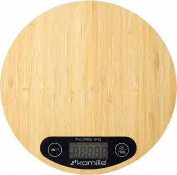 Peshore elektronike kuzhine Kamille KM-7109, 5kg, ekran LCD, e bardhë
