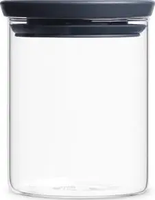 Kavanoz kuzhine Brabantia Stackable Jar, 0.6L, xhami transparent