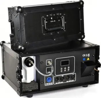 Makineri haze profesionale Evolights H-1000, 1000W, DMX, e zezë