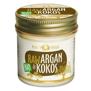 Vaj dhe argani për lëkurë Purity Vision Raw Bio Argan and Coconut kDKR10461, 120 ml