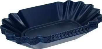 Tabaka cupping për kafe Rhinowares Coffee Gear, set 12 copë, ovale, blu