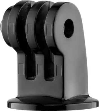 Adapter trekëmbëshi Manfrotto EXADPT për GoPro, montim universal, i zi