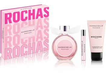 Set për femra Rochas Mademoiselle Rochas, EDP 50 ml + losion për trup 50 ml + EDP 7.5 ml