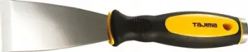 Shpatel Tajima Solid Core, 75mm, çelik inoks, i verdhë e zi