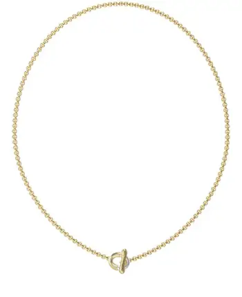 Varëse GUESS Gold Link Pavé T-Bar, ngjyrë ari