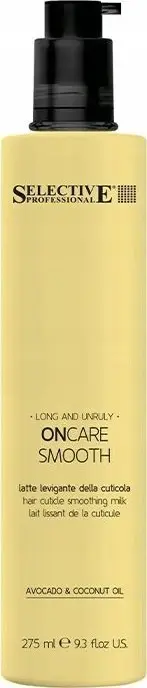 Qumësht flokësh Selective Professional Care Smooth Long and Unruly, zbutës dhe lëmues, 275 ml