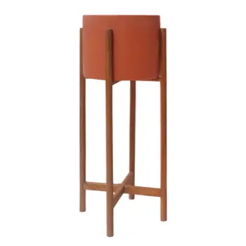 Vazo dekorative RENTIL HM4684.08S, Fiber Cement, 25x55 cm, terrakote