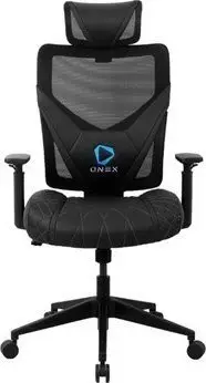 Karrige gaming ONEX GE300, rrjetë e ajrosshme, ergonomike, e zezë