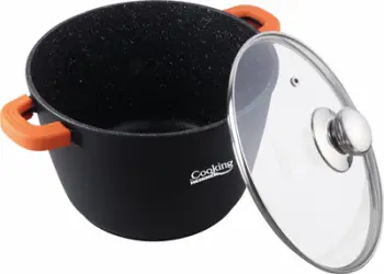 Tenxhere Heinner Dark Line, 6.3L, alumin i derdhur, e zezë