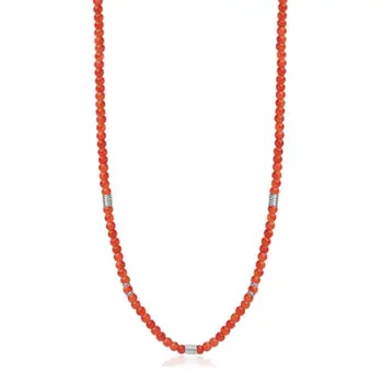 Varëse unisex S'Agapõ Madera beads SAD02, e kuqe