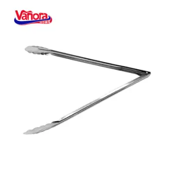 Pinca universale për servim Vanora Home, çelik inox, 40 cm, argjend