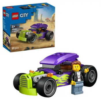 Lodra ndërtuese LEGO Hot Rod 60485, makinë sportive, shumëngjyrëshe