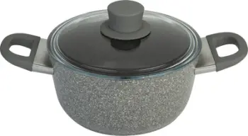 Tenxhere Ballarini Granitum Extreme, 4.8L, veshje 5 shtresore jo ngjitëse, gri