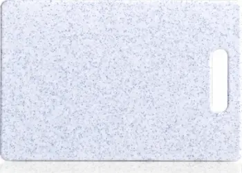 Dërrasë prerëse plastike Zeller, 20x30cm, pamje guri graniti, gri