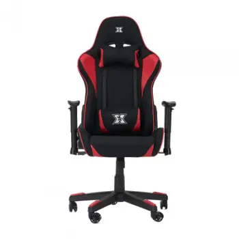 Karrige gaming Serioux TORIN TXT, ergonomike, pëlhurë, e kuqe