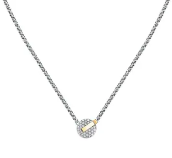 Qafore për femra Trussardi T-Round TJAYF05, e argjendtë/artë