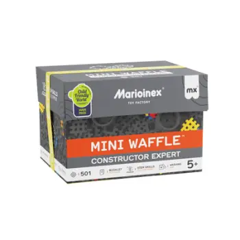 Set konstruktues Marioinex Mini Waffle Constructor Expert, 501 elemente, shumëngjyrësh