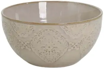 Pjatë e thellë Domoletti B14.5CM, qeramike, 14.5 cm, bezhë