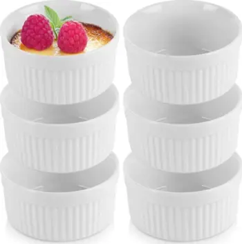 Set pjatash furre Vilde, 260ml, 6 copë, të bardha