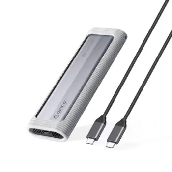 Kuti eksterne SSD Orico AXM2F, M.2 SATA, USB-C 3.2, gri