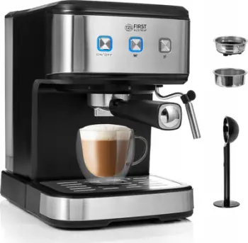 Makina kafe me presion First Austria 5476-2, 15 bar, 1.5L, inox