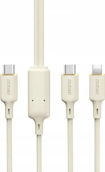 Kabllo Dudao L7SE, 66W, 1.2m, bezhë
