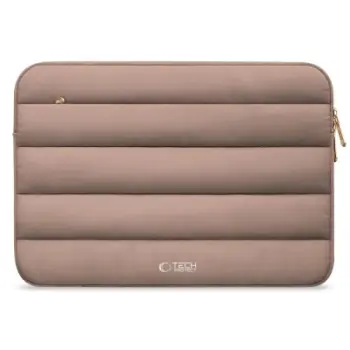 Këllëf laptopi Tech-Protect Fluffy, 15-16", me xhep të përparmë, Walnut