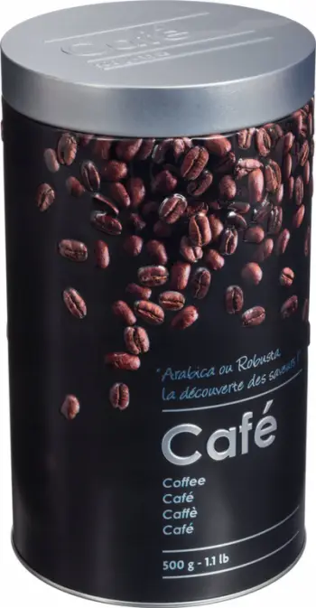 Kuti kafeje Coffee Box, përzierje franceze, e përshtatshme për dhuratë, kafe