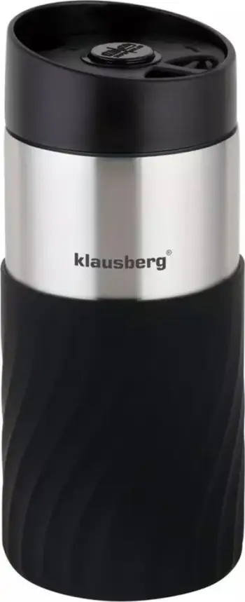 Gotë termike Klausberg KB-7629, 300ml, çelik inox, e zezë