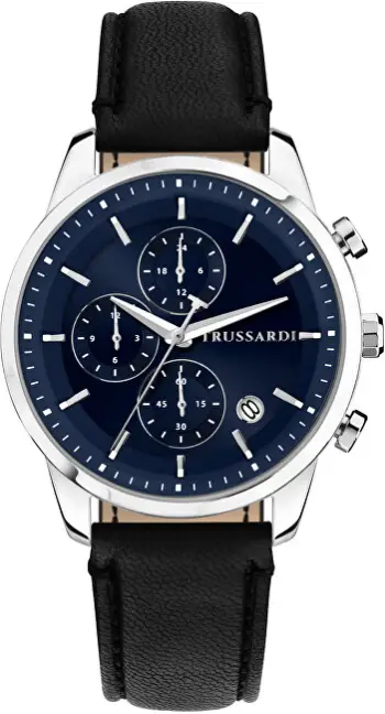 Orë për meshkuj Trussardi T-Bridge R2451171001, e zezë