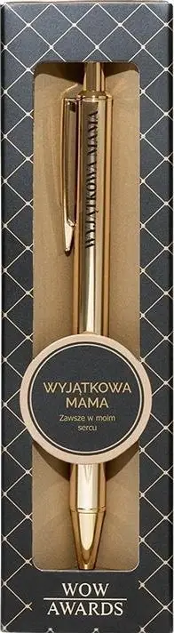 Stilolaps dhuratë Be Happy Gifts Exceptional Mom, bojë blu, ari me të zezë