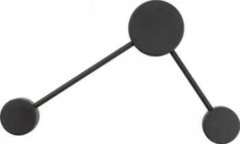 Lampë muri AVIA BLACK 6808, metal, stil modern, e zezë mat